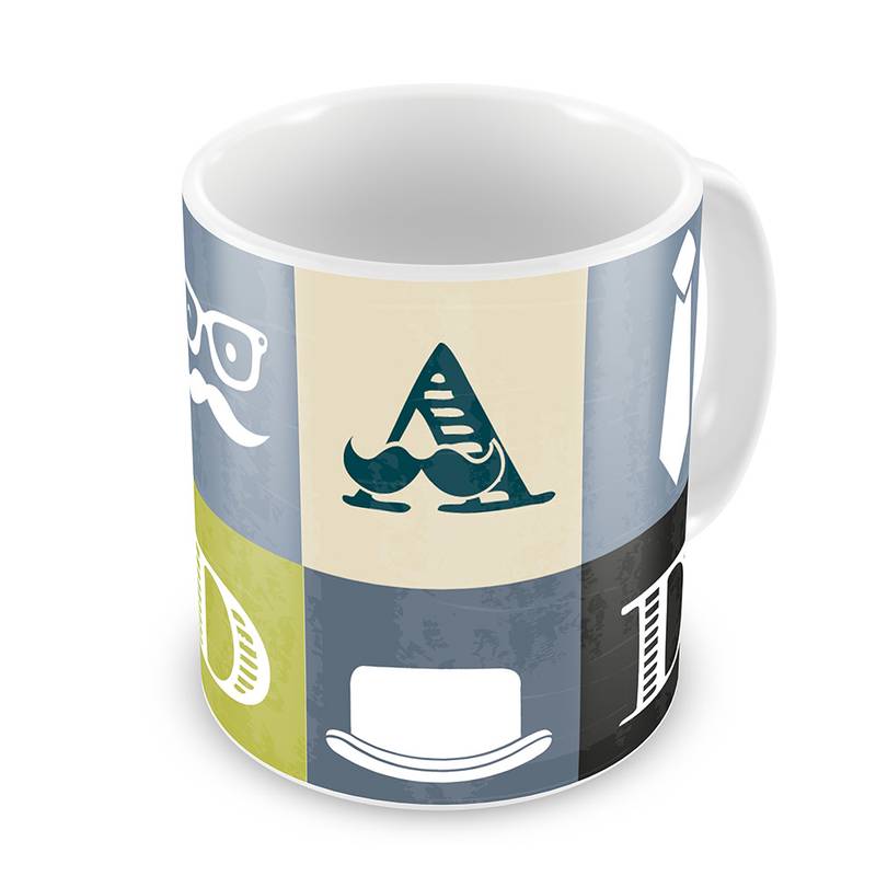 Dad You Are The Best Cute Print Design Coffee Mug