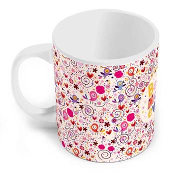 Best Mom Ever Printed Quote Delightful Coffee Mug 4