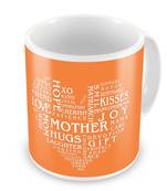 Heart Shape Words Collection Coffee Mug For Mother