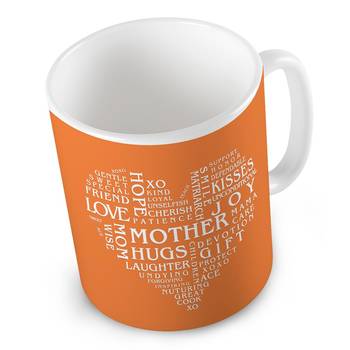 Heart Shape Words Collection Coffee Mug For Mother 3
