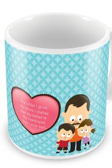 My Father Is Best Friend Printed Design Coffee Mug