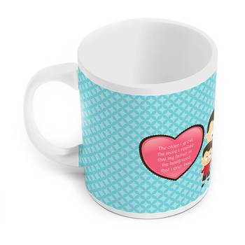 My Father Is Best Friend Printed Design Coffee Mug 2