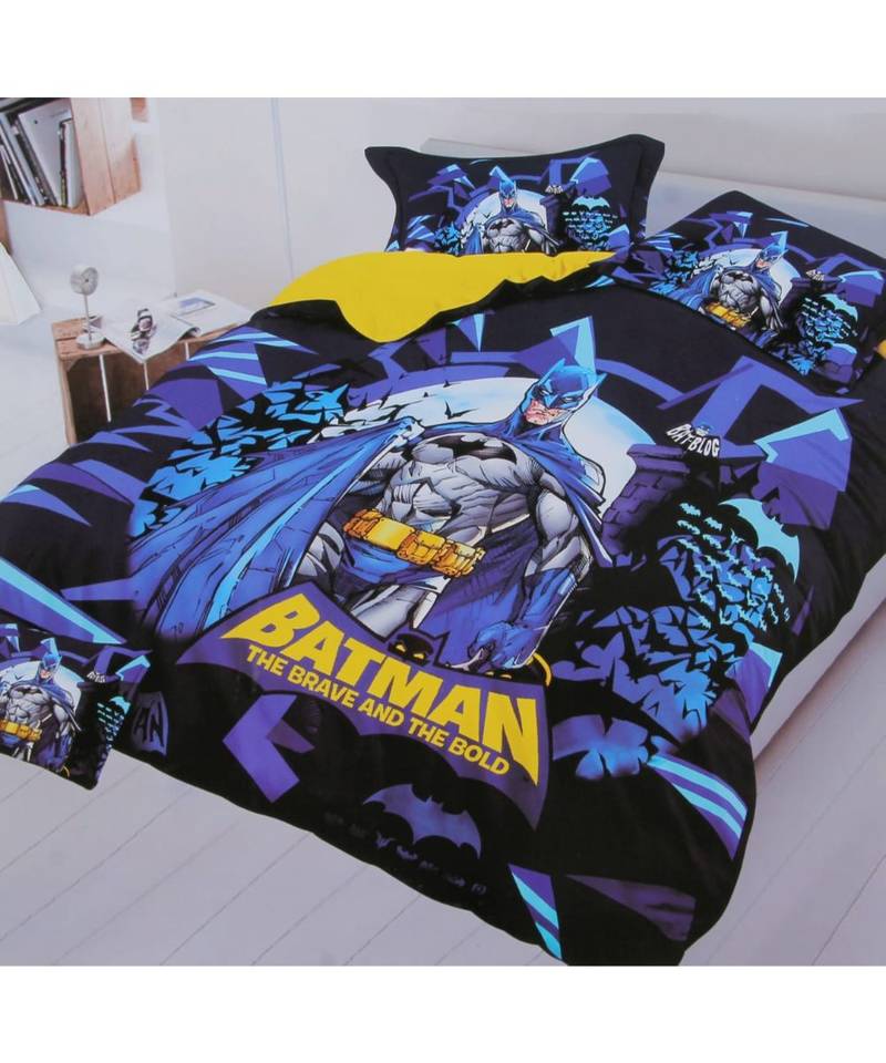 superhero double bed sheets