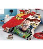 toy story solid polyester Double bed sheets