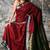 Maroon Pure Linen Saree With All Over Weaving With Zari Border & Pallu