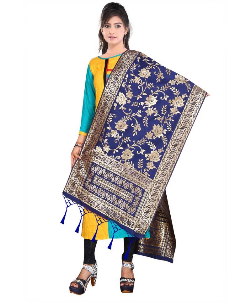jacquard shirt and dupatta