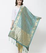 Rama Banarasi Silk Dupatta for woman