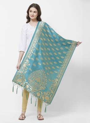 Rama Banarasi Silk Dupatta for woman 1
