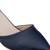 SHERRIF SHOES Women's Navy Kitten Heel Sandals 