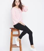 Pink plain rayon party-tops