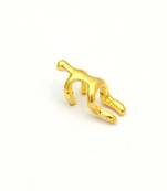 Nude Man Golden Earcuff Earclip For Women Without Piercing