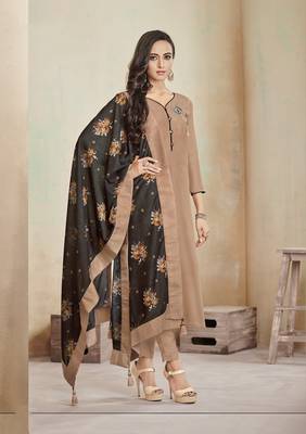 Chiku embroidered cotton salwar 1