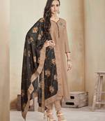 Chiku embroidered cotton salwar