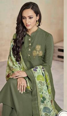 Mehendi embroidered cotton salwar 2