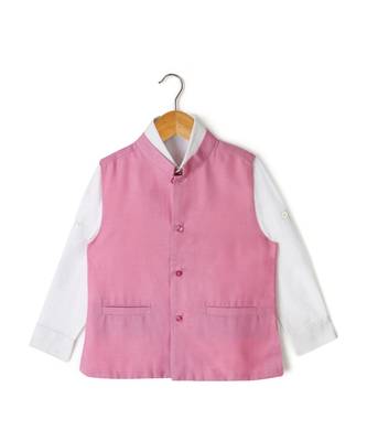 white shirt with modi jacket 1