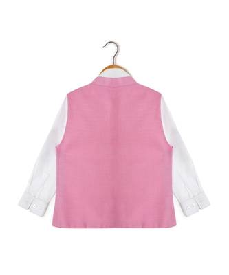 white shirt with modi jacket 3