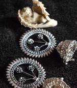 Traditional Oxidised Stylish Latest Fancy Party Wear Ethnic Jhumka Jhumki For Girls And Women