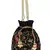 Dazzle Embellished Faux Silk Potli Black & Multicolour