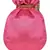 Dazzle Embellished Faux Silk Potli Pink & Multicolour