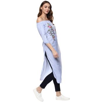 Casual Wear Multicoloured Kurti 4