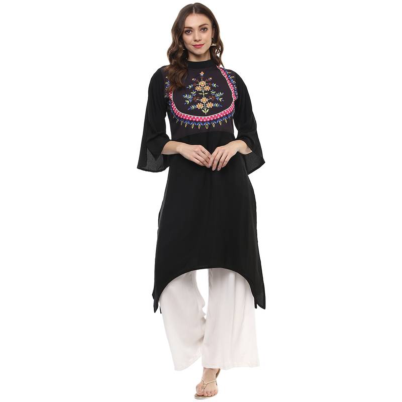 Casual Wear Multicoloured Kurti
