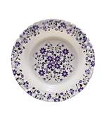 White Heavy Round High Grade Melamine Quarter Serving Plates ( 7 inches Diameter ) - Set of 6