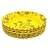 Yellow Heavy Round High Grade Melamine Quarter Serving Plates ( 7 inches Diameter ) - Set of 6