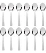12 Pieces Stainless Steel High Grade Dinner Spoon Set