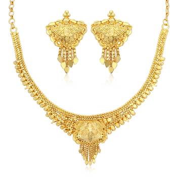 Gold necklace-sets 1
