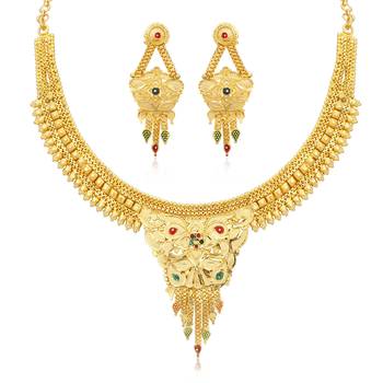 Gold necklace-sets 1