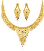 Gold necklace-sets