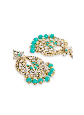Green earrings 1