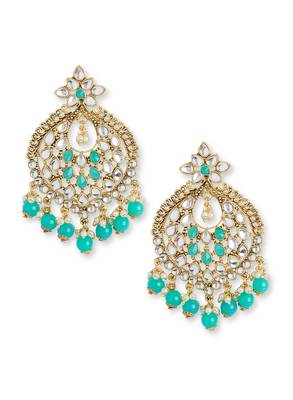 Green earrings 2