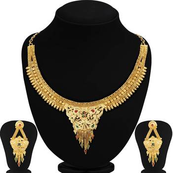 Gold necklace-sets 4