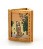 Beautiful Gemstone Painting Pen Stand Gift -119