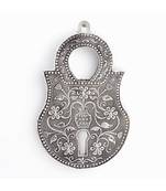 Jaipuri Oxidized 5 Key Holder in White Metal 295