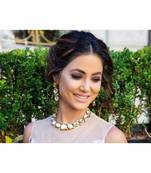 Gold Tone Kundan Choker Set