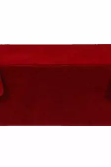atorakushon   Velvet Combo Jewellery Box Ring Box Earrings Necklace Organiser for Women's 2pcs  (Cream)