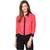 Women's Red Cotton Formal Shirt