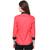 Women's Red Cotton Formal Shirt