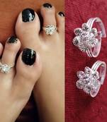 Silver toe-rings