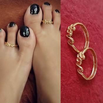 Dailywear Love Toe Rings 1