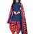 Navy-Blue Printed Cotton Salwar