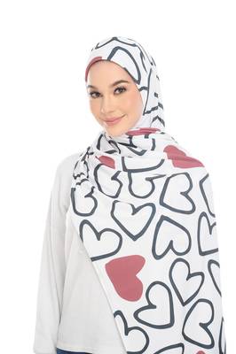  Justkartit Stitched Cap Style Printed Instant Scarf Hijab For Women 4