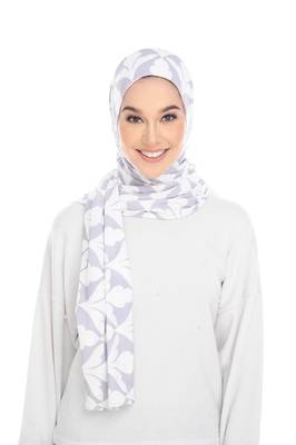  Justkartit Floral Printed Cap Style Instant Stitched Scarf Hijab For Women 3