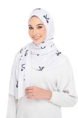 Justkartit Instant Stitched Cap Style Printed Scarf Hijab For Women 4