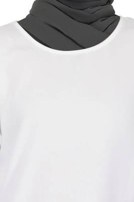 Basics White Tunic By Ruqsar 4