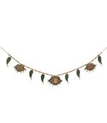 Door Hanging Bandhanwar in Metal with Ganesha motiff