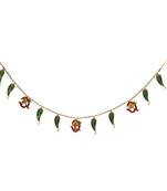 Door Hanging Bandhanwar in metal with Om shaped motiff