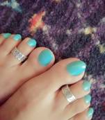 German Silver Toe Ring